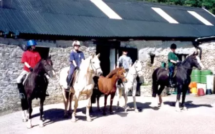 Dean Riding Stables attraction, Combe Martin